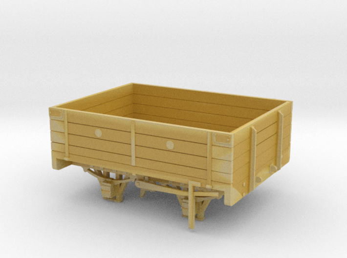 W&LLR Timber Bolster Open Wagon Conversion 3d printed 