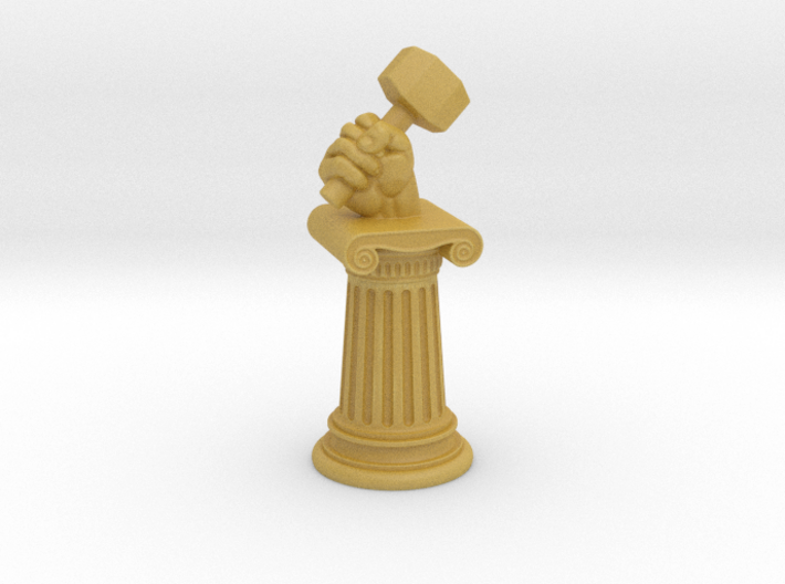 Objective - Masonic Column 3d printed 