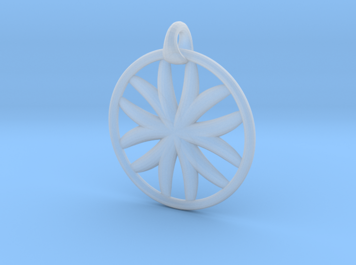 Flower of Life pendant type 1 3d printed