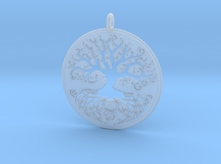 Celtic Knot Tree of life Pendant 3d printed