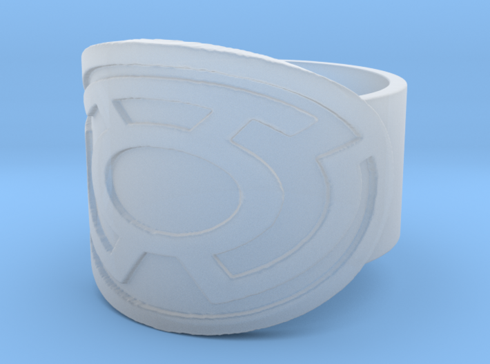 Sinestro Ring 3d printed