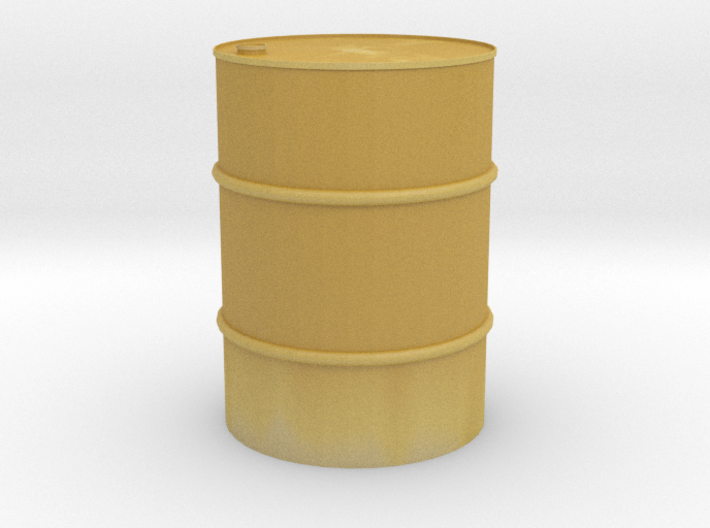 1/24 55 gal barrel 3d printed 