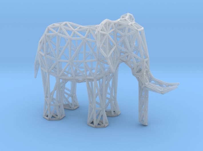 African Elephant (adult male) 3d printed