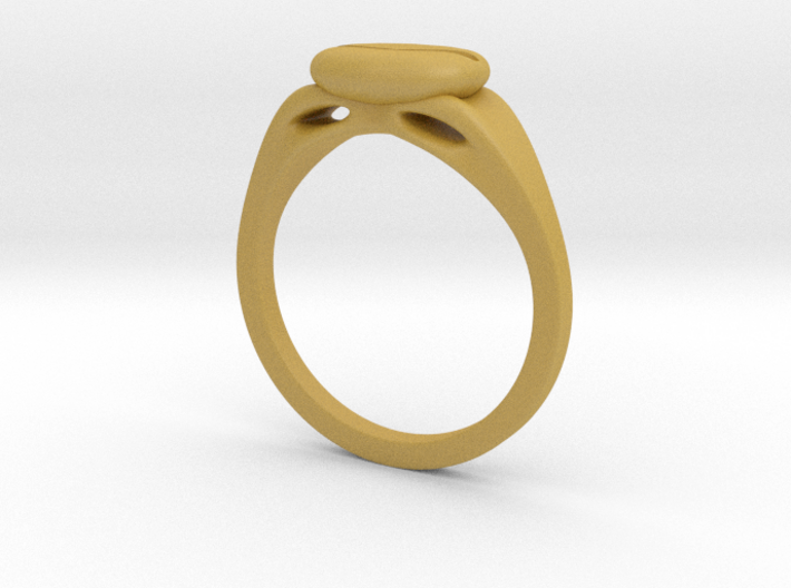 The Coffee Ring 3d printed 