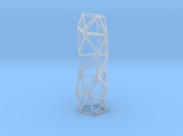 Triangle tower 3d printed
