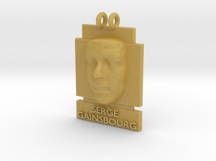 Cosmiton Fashion P - Serge Gainsbourg - 25 mm 3d printed 