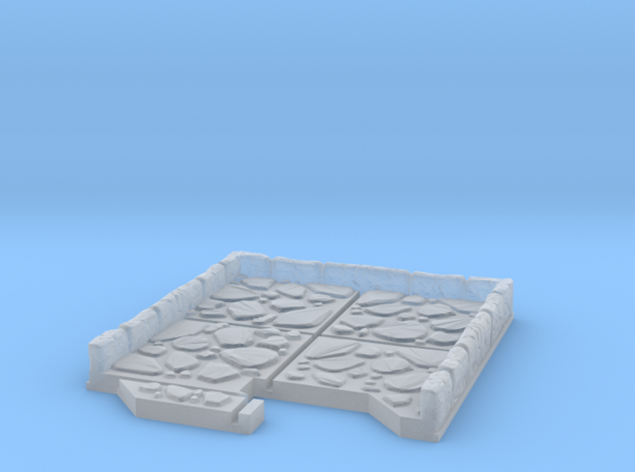 End Cap Dungeon Tile 3d printed
