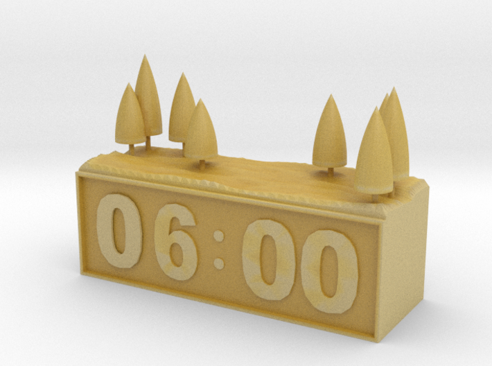 clock paperweight 3d printed