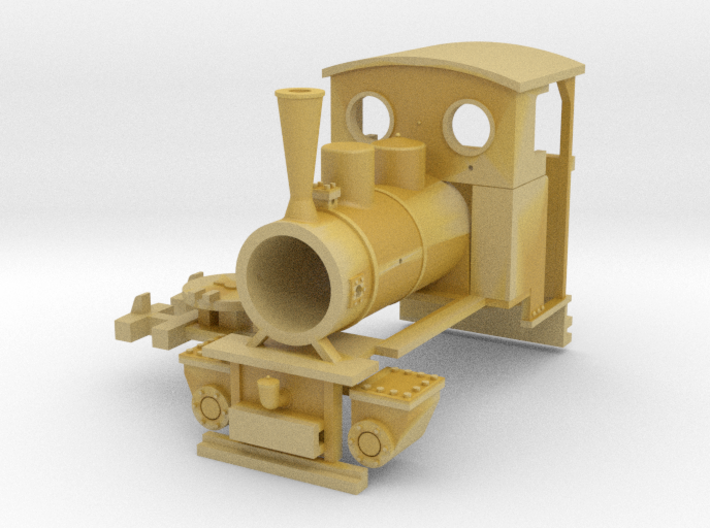 Tabamar (Borsig locomotive supplied by Decauville) 3d printed
