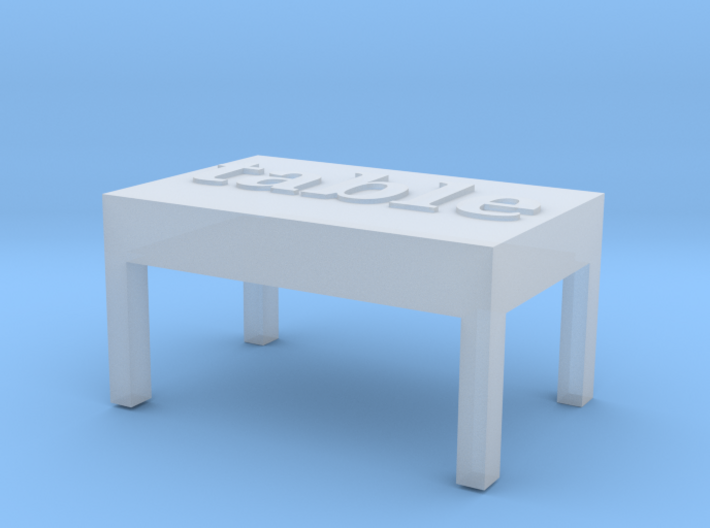 table 3d printed