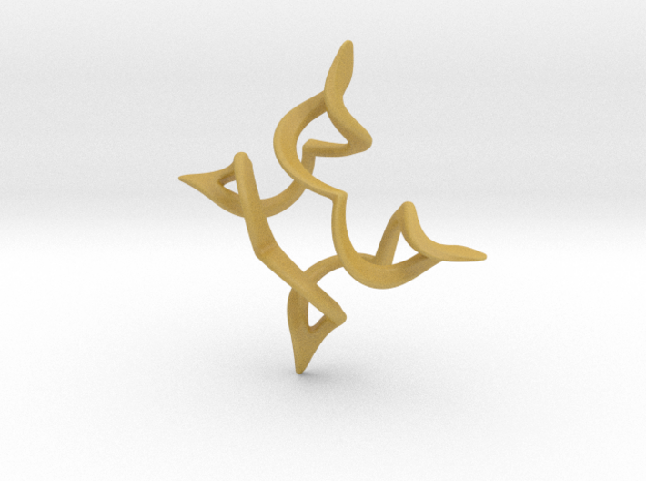 Geometric Necklace / Pendant-09 3d printed
