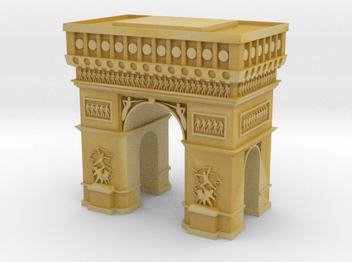 Arc de Triomphe 3d printed