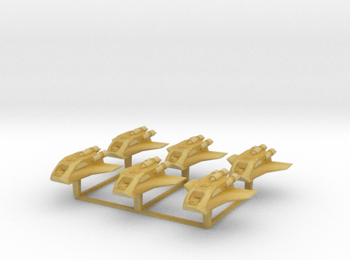 Redthorn Scout Ship 6 Pack 3d printed