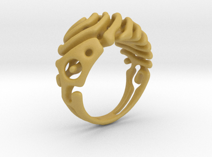 Ring &quot;Wave&quot; 3d printed