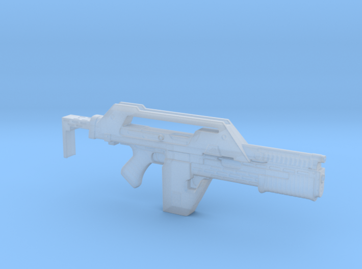 pulse rifle 1/18scale 3d printed