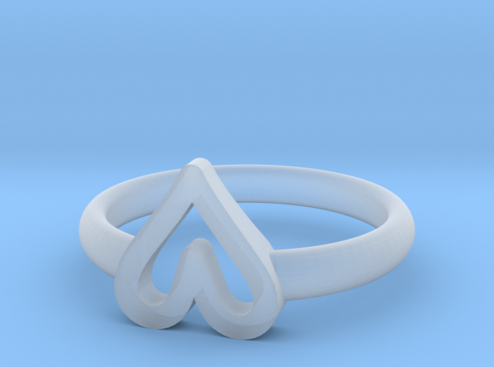 ring hearth All sizes, Multisize 3d printed