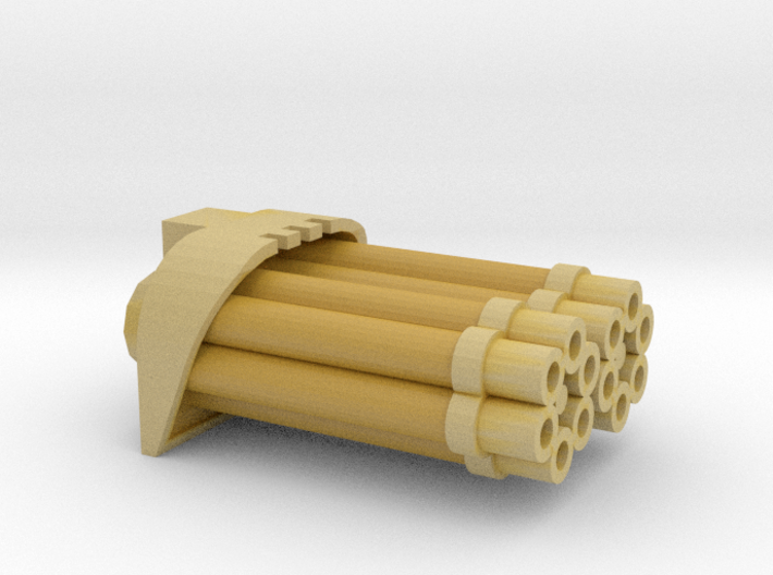 Proteus Pattern Warhound Vulcan Barrels - A 3d printed