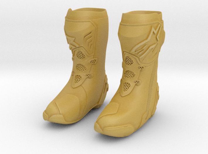 Astar motorcycle boots Small 3d printed 