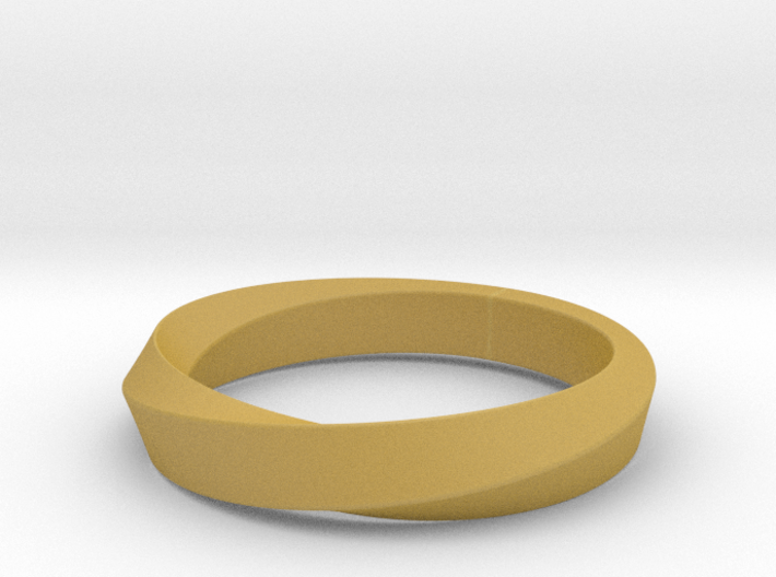iRiffle Mobius Narrow Ring I（Size 12.5) 3d printed