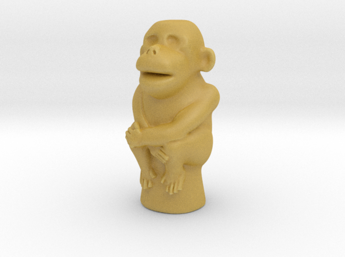 Jade Monkey 3d printed 
