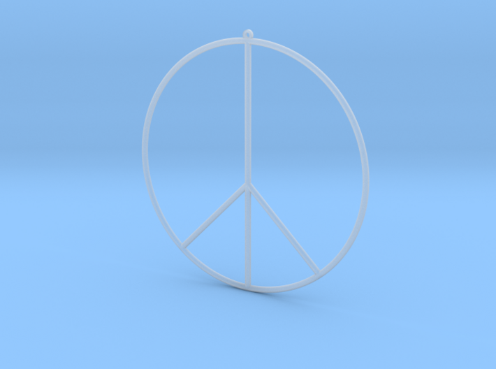 PEACE EARRiNG 3d printed