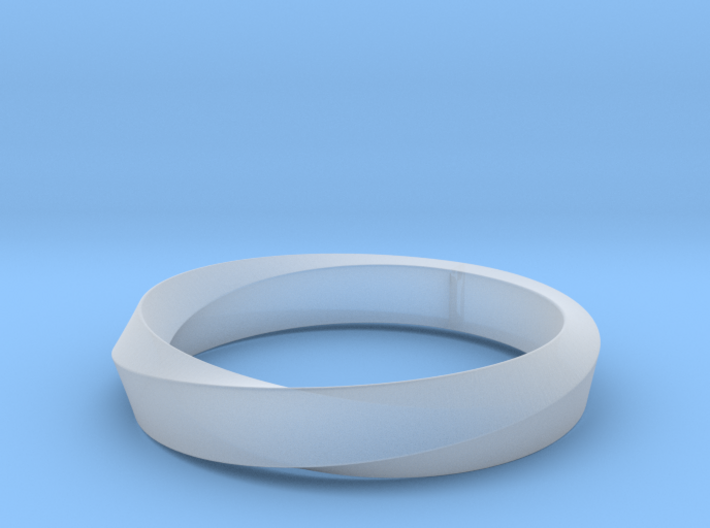 iRiffle Mobius Narrow Ring I (Size 6.5) 3d printed