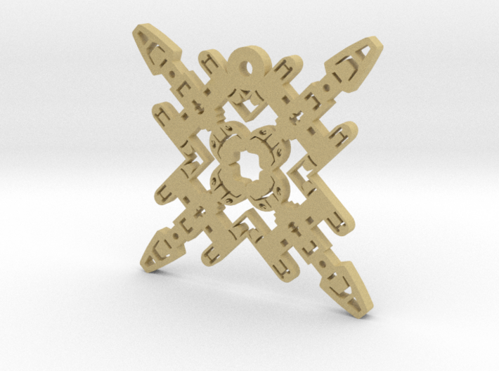 Nerdy Snowflakes - Y-Wing - 3in 3d printed