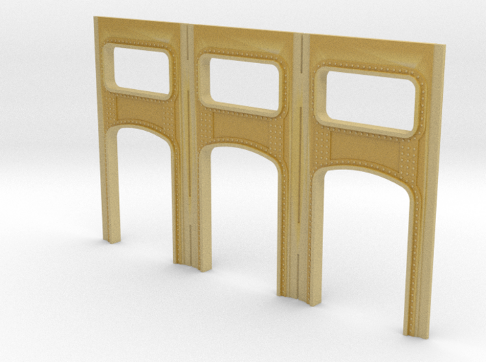 Arched Cross Girders - set of 3 (N-scale) 3d printed 