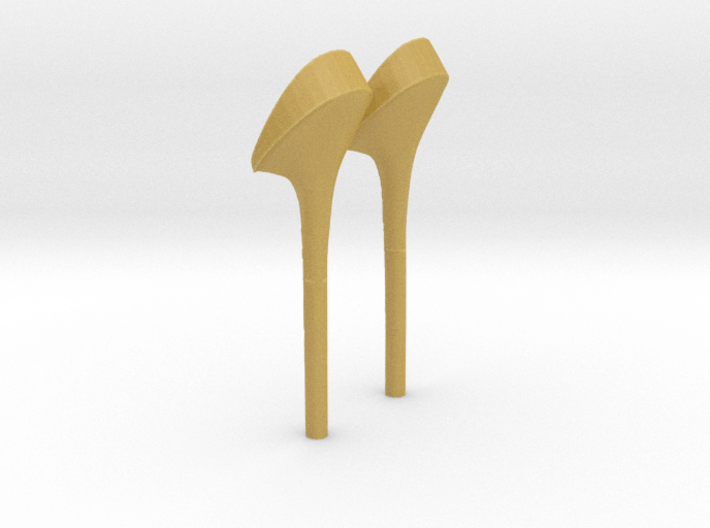 girl-heel2-high 3d printed 