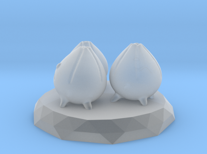 Onion cats 3d printed