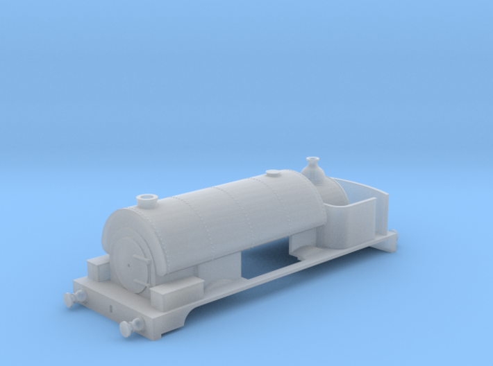 low profile industrial loco 3d printed