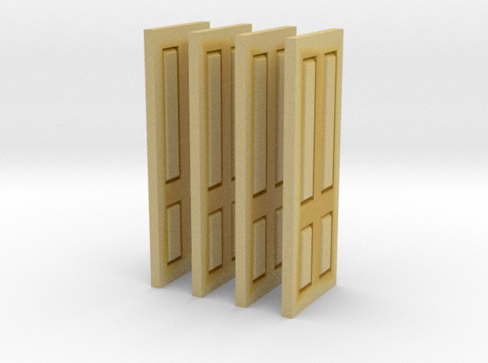 Interior Panel Doors (4) 3d printed