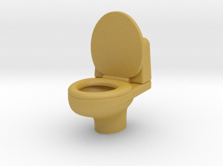 toilet 43 3d printed