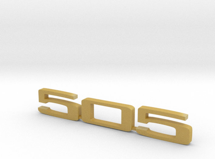 keychain peugeot 505 3d printed