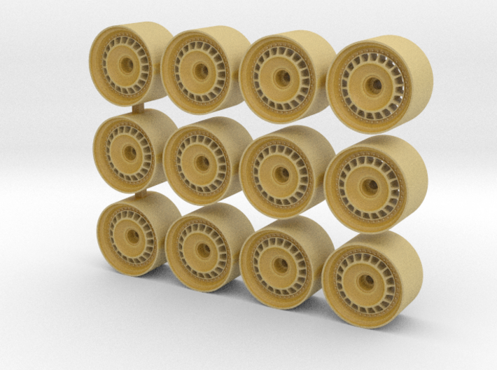 Fifteen52 Evo SC rims for Hot Wheels (9mm) 3d printed