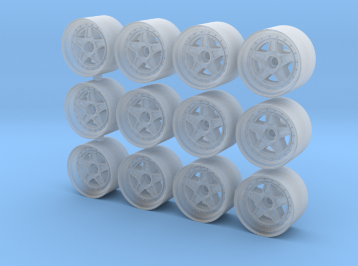 Fifteen52 F40 rims for Hot Wheels (9mm) 3d printed