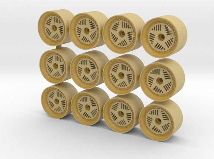 Fifteen52 Mullet rims for Hot Wheels (9mm) 3d printed