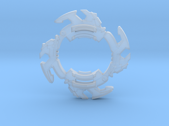 Wolborg 1 attack ring (Reverse Wolf) 3d printed