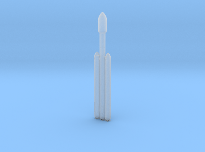 Falcon Heavy - 1:400 3d printed