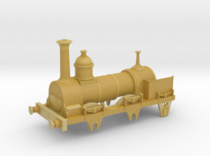 Sharpie Luggage engine Trent 4mm scale 3d printed 
