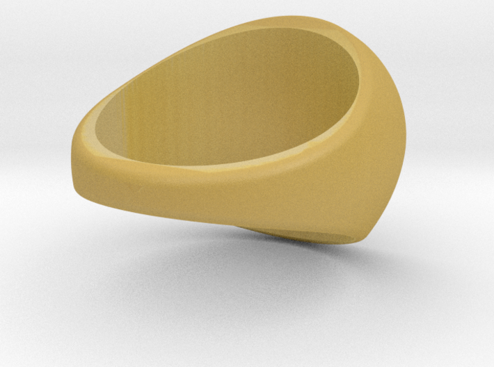 Custom Signet Ring 97 3d printed