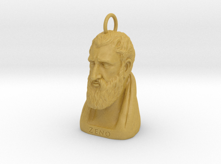 Zeno Keychain 2 inches tall 3d printed
