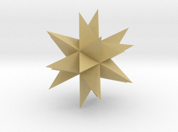 Great Stellated Dodecahedron - 10 mm 3d printed