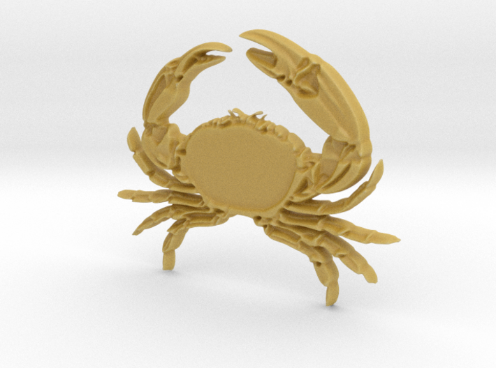 Creator Pendant crab 3d printed
