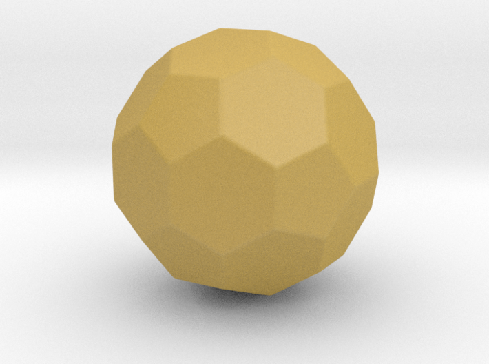 Truncated Icosahedron - 10mm - Rounded V1 3d printed