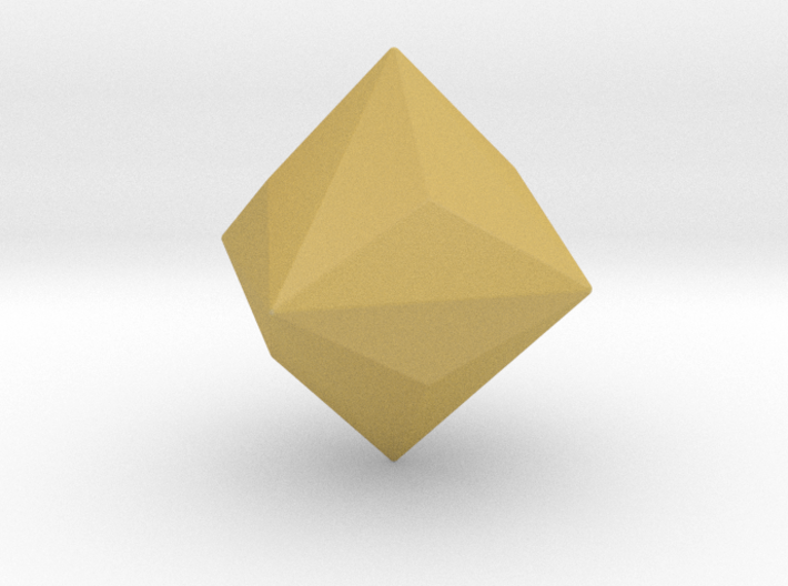 Triakis Octahedron - 10 mm - Rounded V1 3d printed