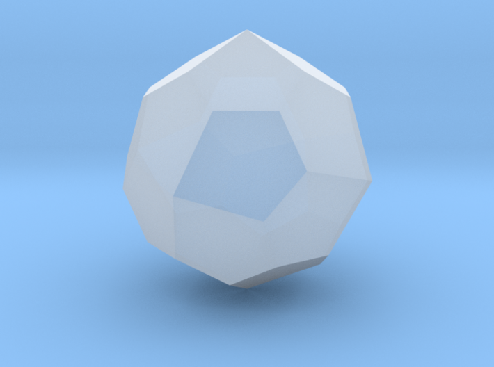 Pentagonal Icositetrahedron (dextro) - 10 mm 3d printed
