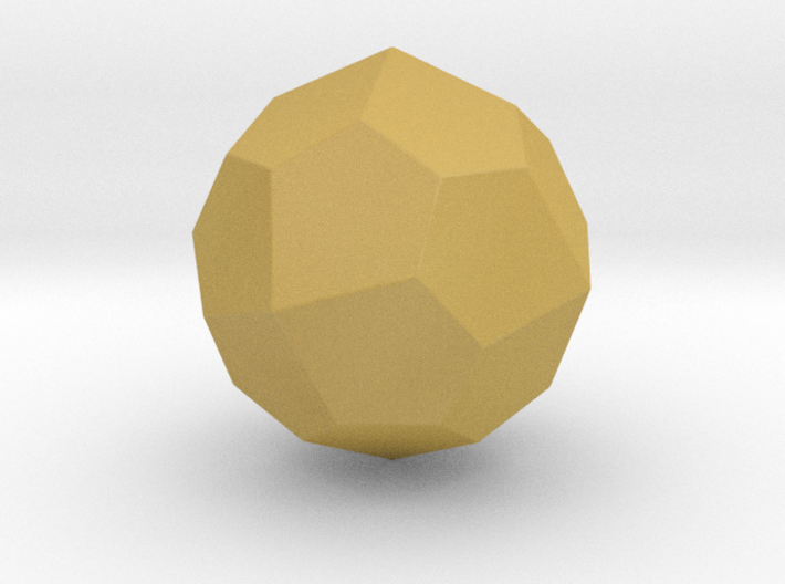 Pentagonal Icositetrahedron (Laevo) -10mm-RoundV1 3d printed