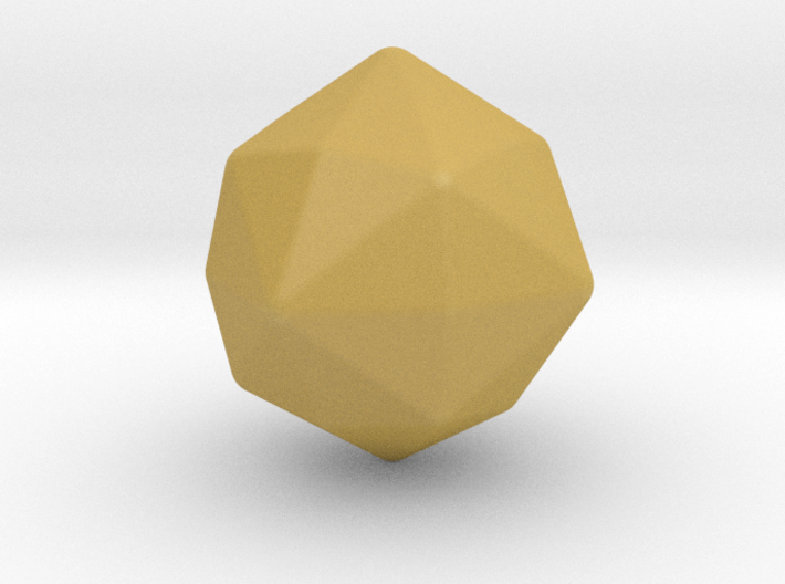 Disdyakis Dodecahedron - 10mm - Round V2 3d printed