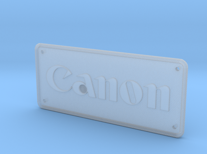 Canon Camera Patch Textured - Holes 3d printed